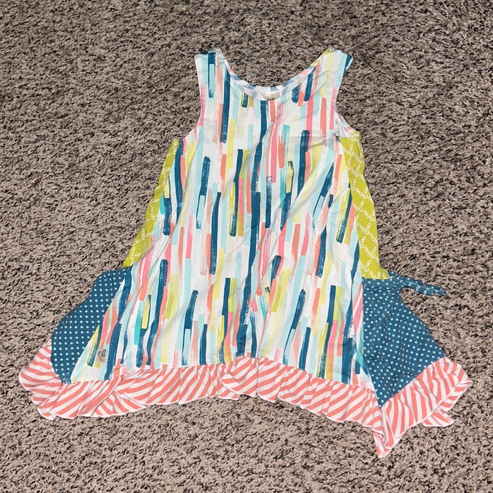 Girls 8 Wildflowers Hi Lo adorable Tanktop Tunic